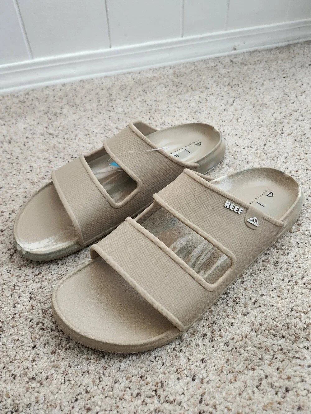 New Reef Men's Oasis Double Up Slides